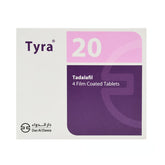 Tyra tablets 20 mg 4 pieces