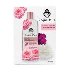 Aromatic Body Wash with Soft Rose Loofah 250 ml from Koji Plus