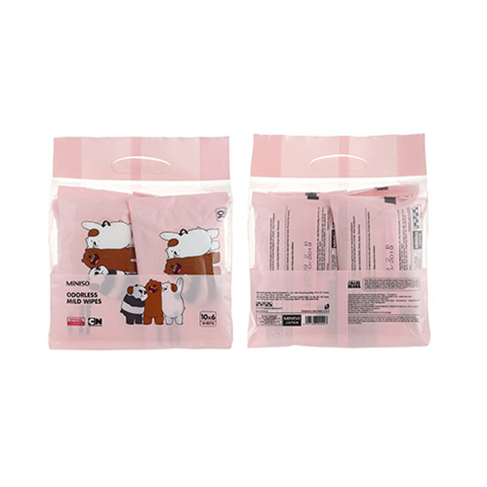 مناديل رطبة بدون رائحة WE BARE BEARS