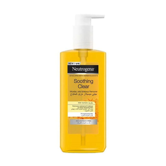 Neutrogena Soothing Clear Turmeric Gel Micellar Makeup Remover 200 ml
