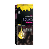 Garnier hair color olia shiny brown 5.0