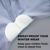 بي سيف وسادات لامتصاص العرق تحت الإبطين للاستخدام مرة واحدة 14 قطعة