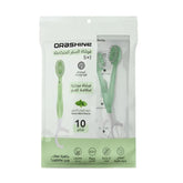 Orashine Brush And Toothpaste With Dental Floss 5 In 1 Green