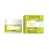 Eveline Cream Gentle Exfoliation With Alpha Hydroxy And Beta Hydroxy Acids Korean Rituals 50 ml