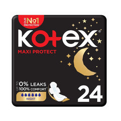 كوتكس فوط ماكسي سوفت الليلية 24 فوطة | صيدلية.كوم.