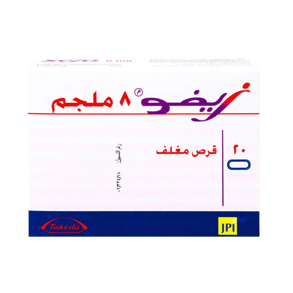 Xefo 8 mg 20 tablets