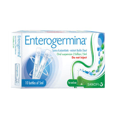 Enterogermina Oral Suspension 2 billion per 5 ml vial of 10