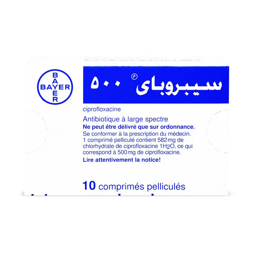 سيبروباي 500 مجم 10 قرص