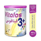 فيتافوس +3 حليب أطفال فانيليا 400 جم