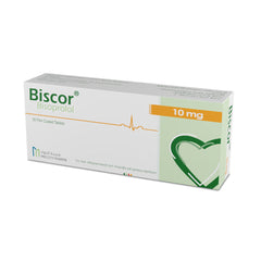 Biscor 10 mg Bisoprolol 30 Tablets