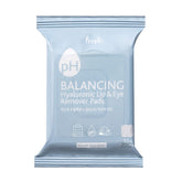 Prreti Balancing Hyaluronic Lip & Eye Remover Pads 15 Pads