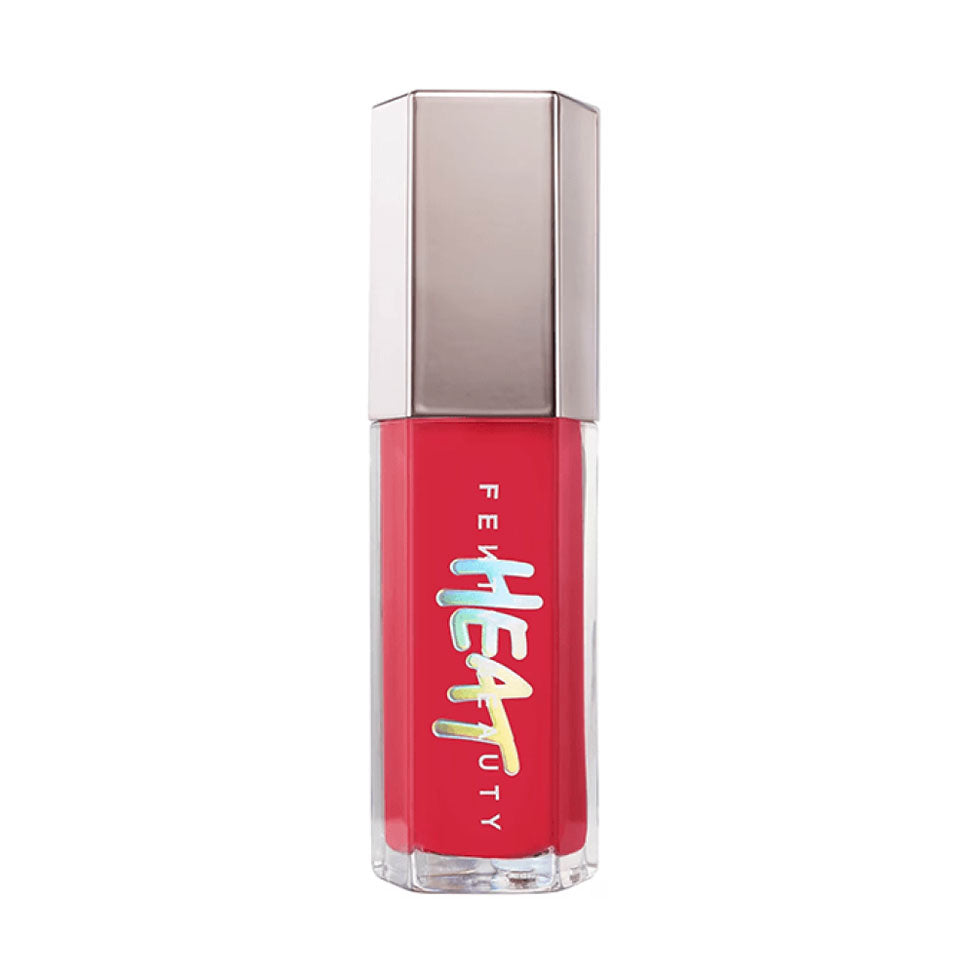 Fenty Beauty Lip Gloss and Plumper Bomb Heat Hot Cherry 01