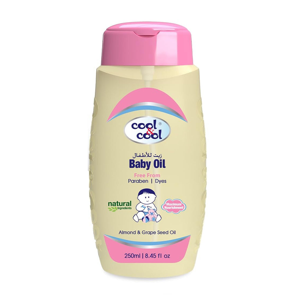 زيت للأطفال طبيعي 250 مل من كول اند كول |  صيدلية.كوم.
