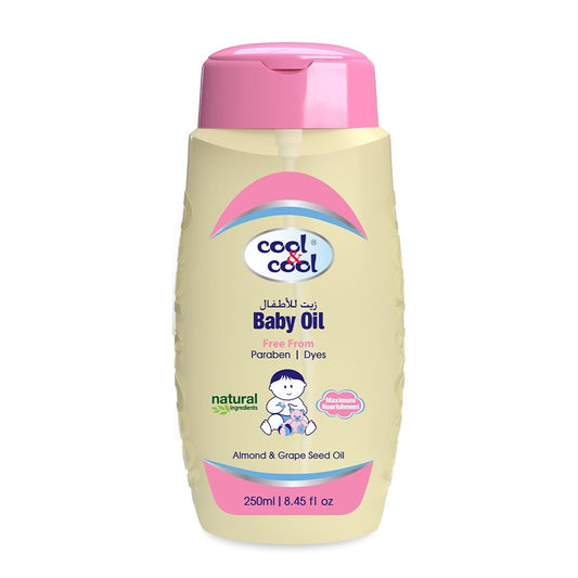 زيت للأطفال طبيعي 250 مل من كول اند كول |  صيدلية.كوم.