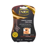 لصقات لتنظيف الانف و الوجه بالفحم 10 قطع من انجوي | صيدلية.كوم.