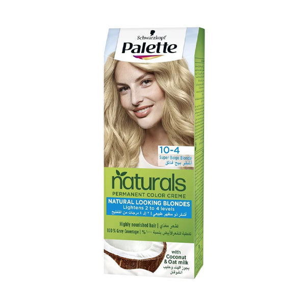 باليت صبغه شعر ناتشرالز 10.4 اشقر بيج فائق |  صيدلية.كوم.