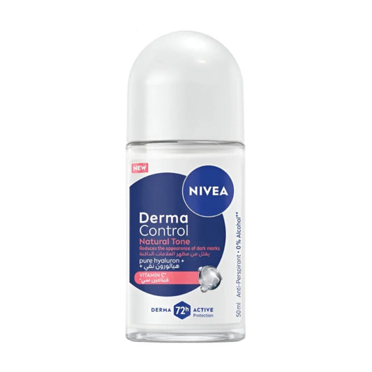 Nivea Roll-On Deodorant Derma Control Natural Tone 50 ml