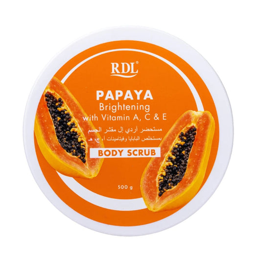 ار دي ال مقشر للجسم بالبابايا 500 جرام