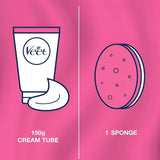 فيت كريم مزيل شعر ان شاور للبشرة الحساسة 150 مل | صيدلية.كوم.