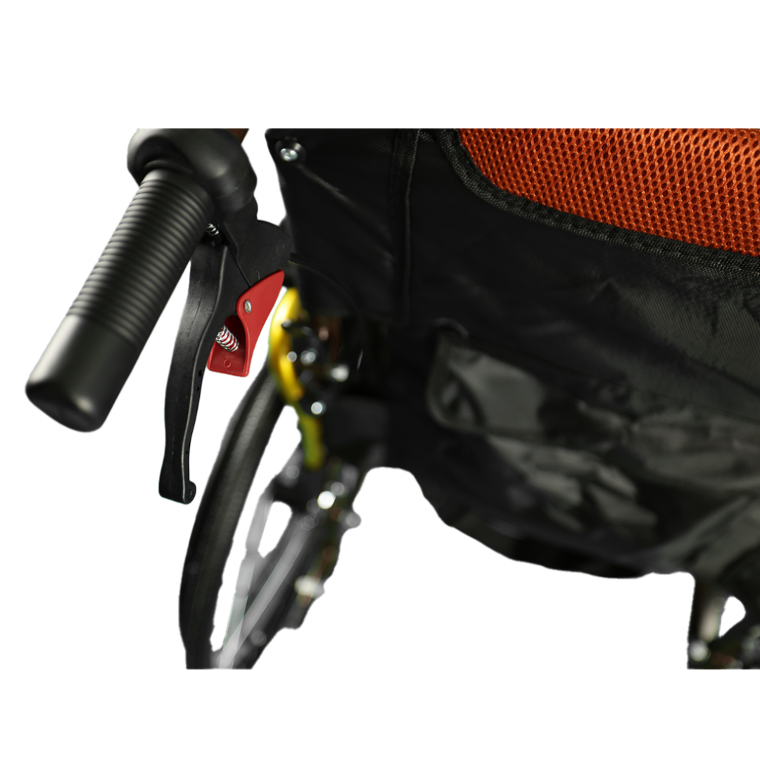 كرسي متحرك الومنيوم ذهبي 45 سم | صيدلية.كوم.