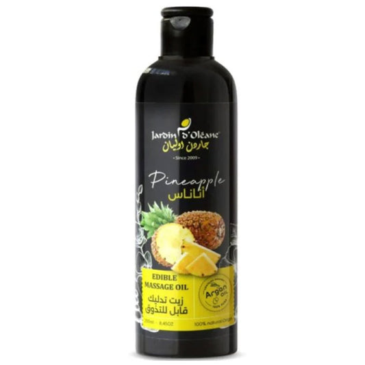 جاردن اوليان زيت تدليك قابل للتذوق بالاناناس 250 مل |  صيدلية.كوم.