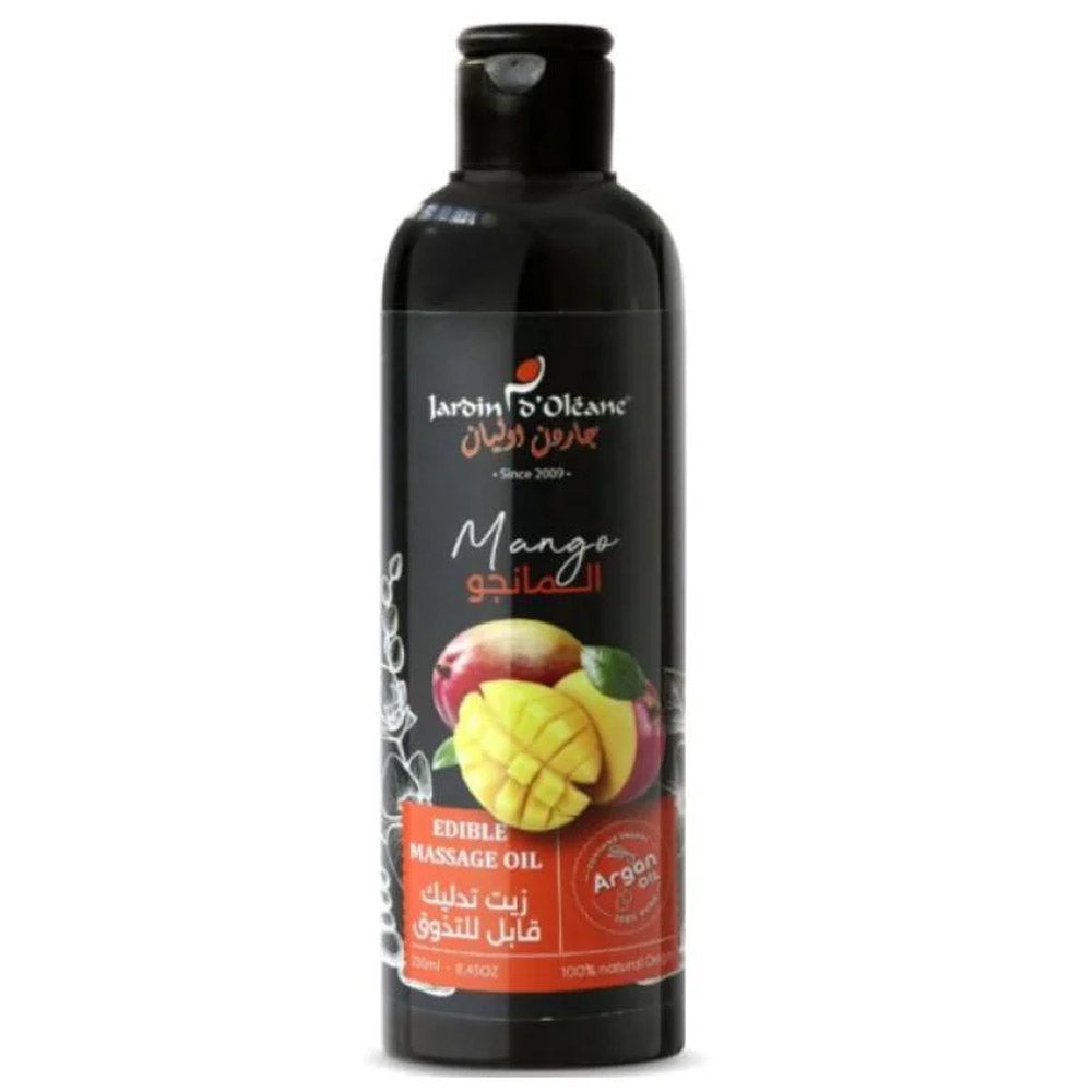 جاردن اوليان زيت تدليك قابل للتذوق بالمانجو 250 مل | صيدلية.كوم.