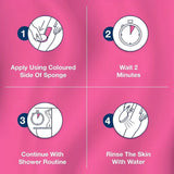 فيت كريم مزيل شعر ان شاور للبشرة الحساسة 150 مل | صيدلية.كوم.