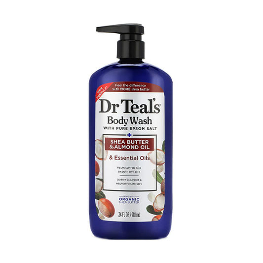 دكتور تيلز غسول الجسم بملح إبسوم والشيا واللوز 710 مل |  صيدلية.كوم.