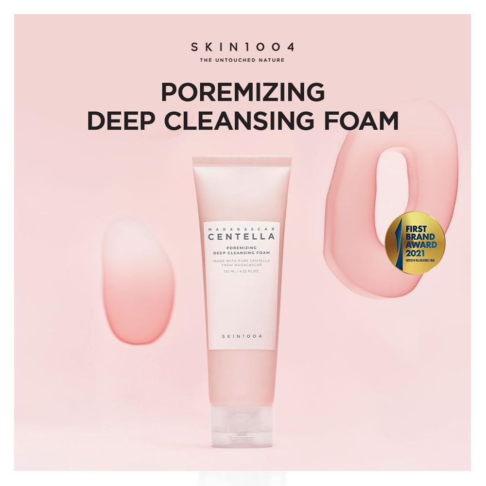 غسول رغوي مدغشقر سينتيلا للتنظيف العميق للمسام 125 مل من سكين 1004 | صيدلية.كوم.