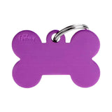 ماي فاميلي قلادة على شكل عظمة كبيرة جدا بنفسجي | صيدلية.كوم.