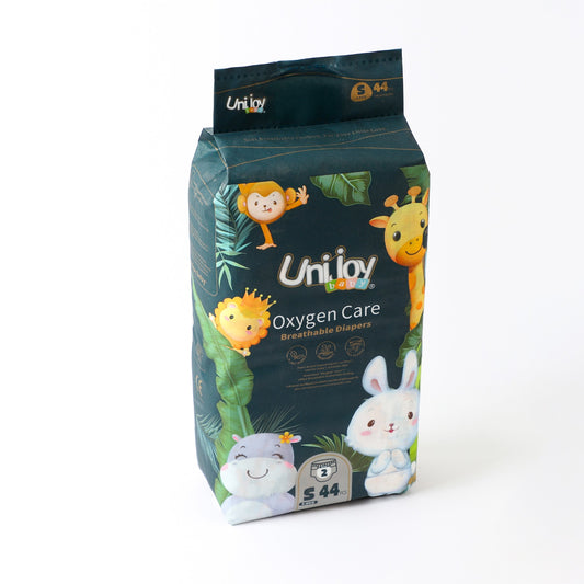 يوني جوي عناية الاوكسجين متنفس للجلد حجم عادي مقاس صغير من وزن 4 كيلو رقم 2 عدد 44 حفاظه |  صيدلية.كوم.