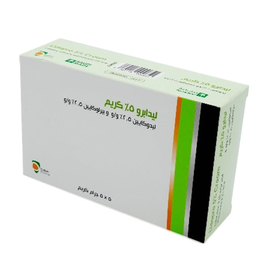 ليدابرو 5% كريم 5 × 5 جرام | صيدلية.كوم.