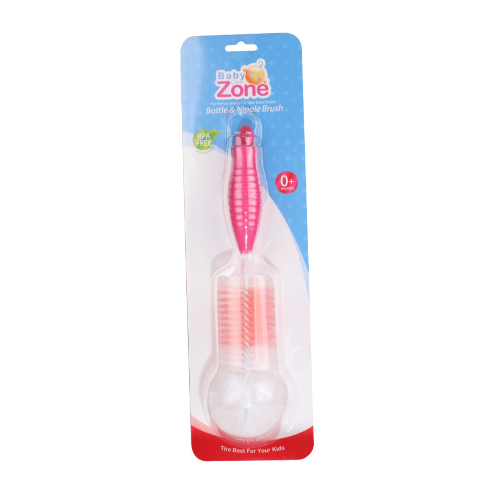 فرشاة لتنظيف الرضاعات والحلمات 8372 من بيبي كير زون |  صيدلية.كوم.