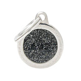 ماي فاميلي قلادة دائرة صغيرة سوداء لامعة | صيدلية.كوم.