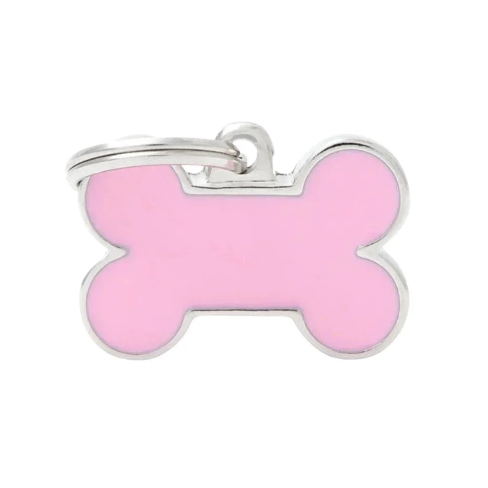 ماي فاميلي قلادة على شكل عظمة صغيرة زهري | صيدلية.كوم.