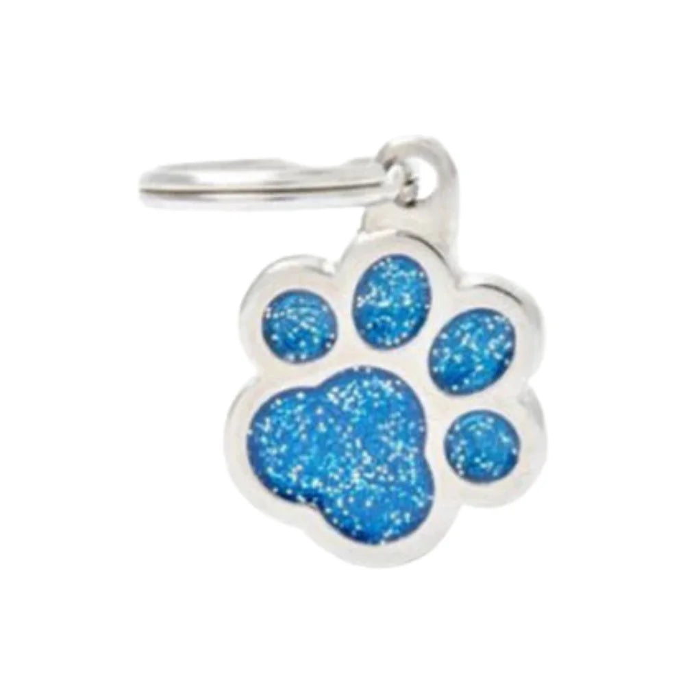 ماي فاميلي قلادة شكل كف القطة لون سماوي لامع |  صيدلية.كوم.