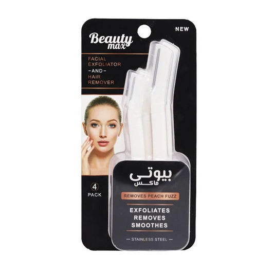 شفرات حلاقة للوجه والجسم 4 حبات من بيوتي ماكس | صيدلية.كوم.