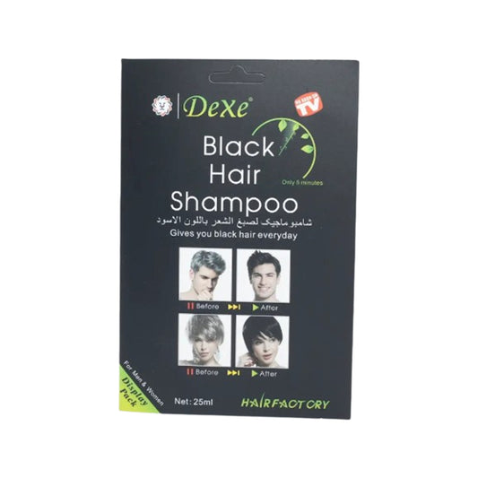 شامبو صبغة للشعر لون اسود 25 مل من ديكسي |  صيدلية.كوم.