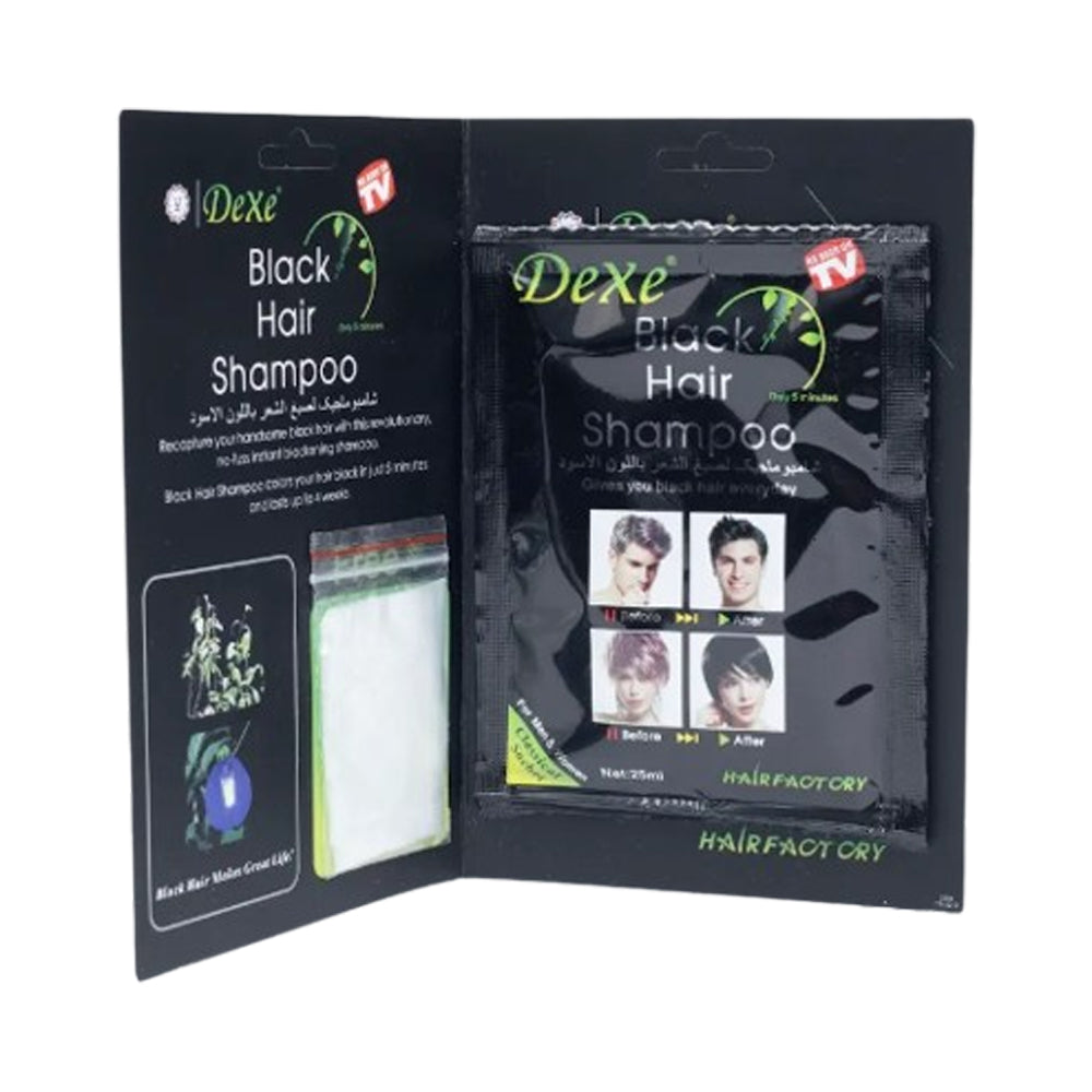 شامبو صبغة للشعر لون اسود 25 مل من ديكسي | صيدلية.كوم.