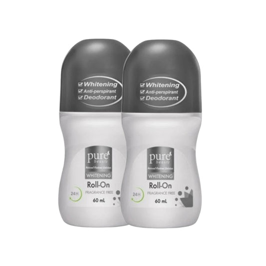 مزيل عرق رول مفتح للبشرة 60 مل مع خصم 50% على الحبة الثانية من بيور بيوتي | صيدلية.كوم.