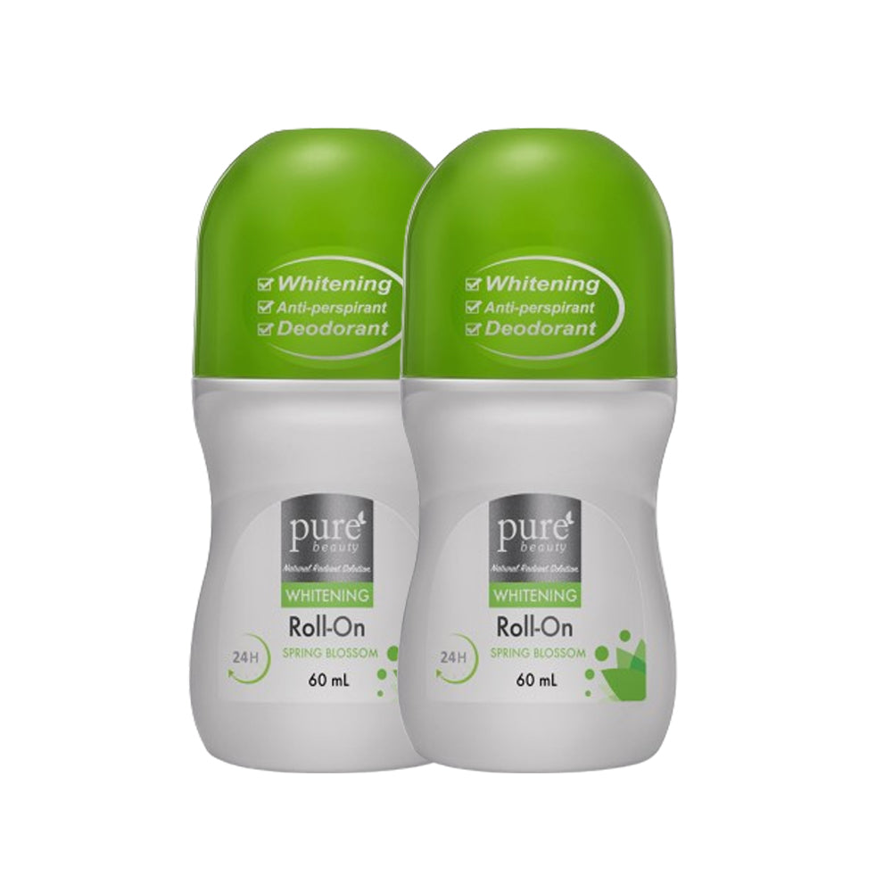 مزيل عرق رول مفتح للبشرة 60 مل مع خصم 50% على الحبة الثانية من بيور بيوتي | صيدلية.كوم.