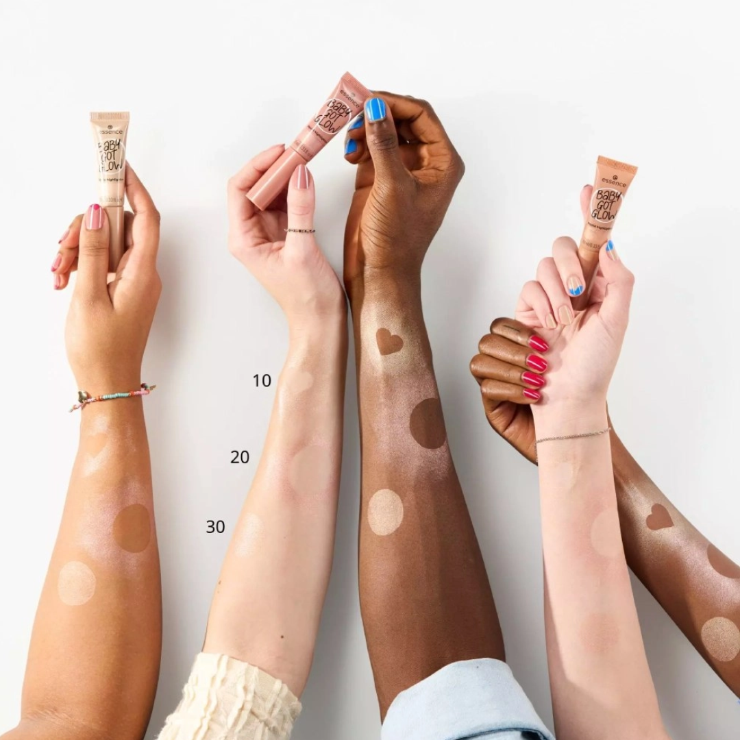 ايسينس هايلايتر سائل بيبي جوت جلو 20 روز اند شاين | صيدلية.كوم.