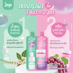 Joji Secret Young Skincare Set Serum for Boosting and Moisturizing 8 ml + Skin Firming Cream 8 ml