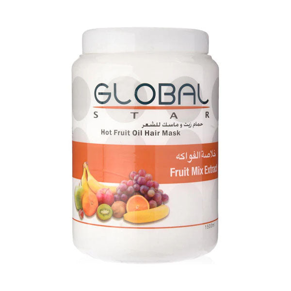 جلوبال ستار حمام زيت للشعر بروتين الكيراتين والفواكه