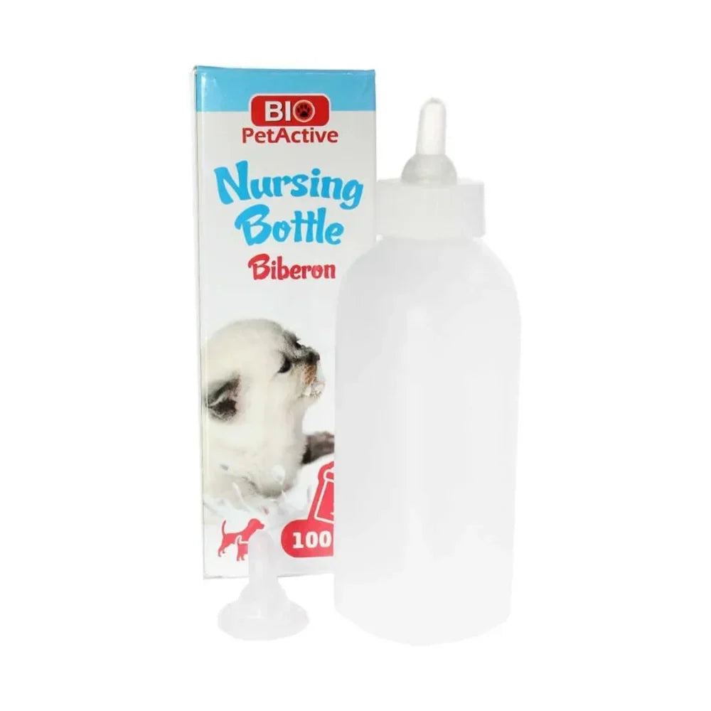 زجاجة رضاعة بايو بيت أكتيف للقطط الصغيرة والجراء سعة 100 مل |  صيدلية.كوم.