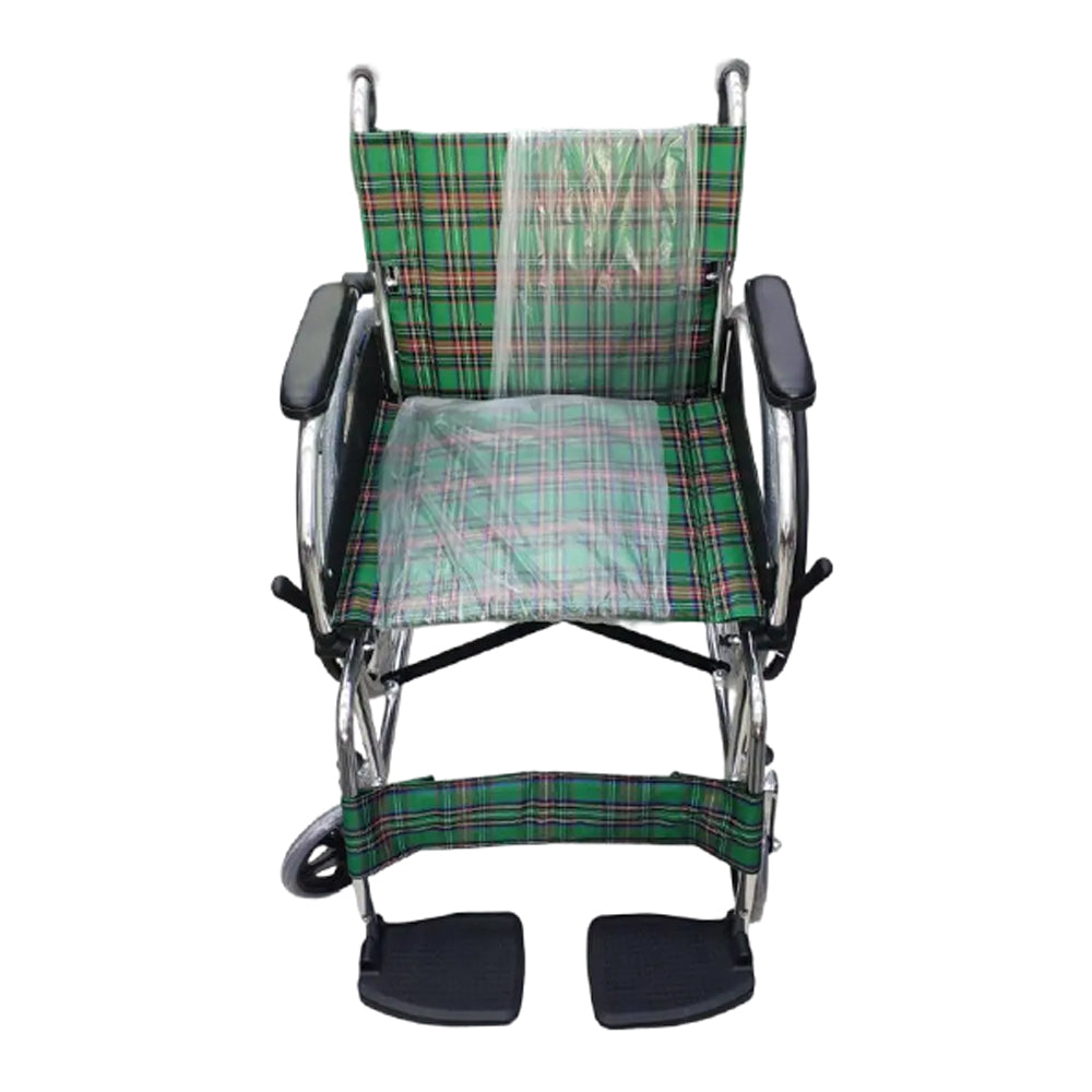 كرسي ألمنيوم خفيف الوزن مقاس 18 إنش | صيدلية.كوم.