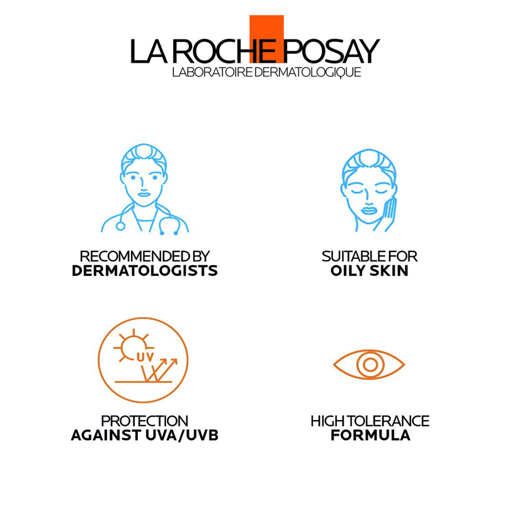 لاروش بوزيه واقي شمس سائل للبشرة الدهنية SPF50+ 50 مل | صيدلية.كوم.