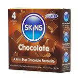 Skins Chocolate Flavored Condom 4 Pieces
