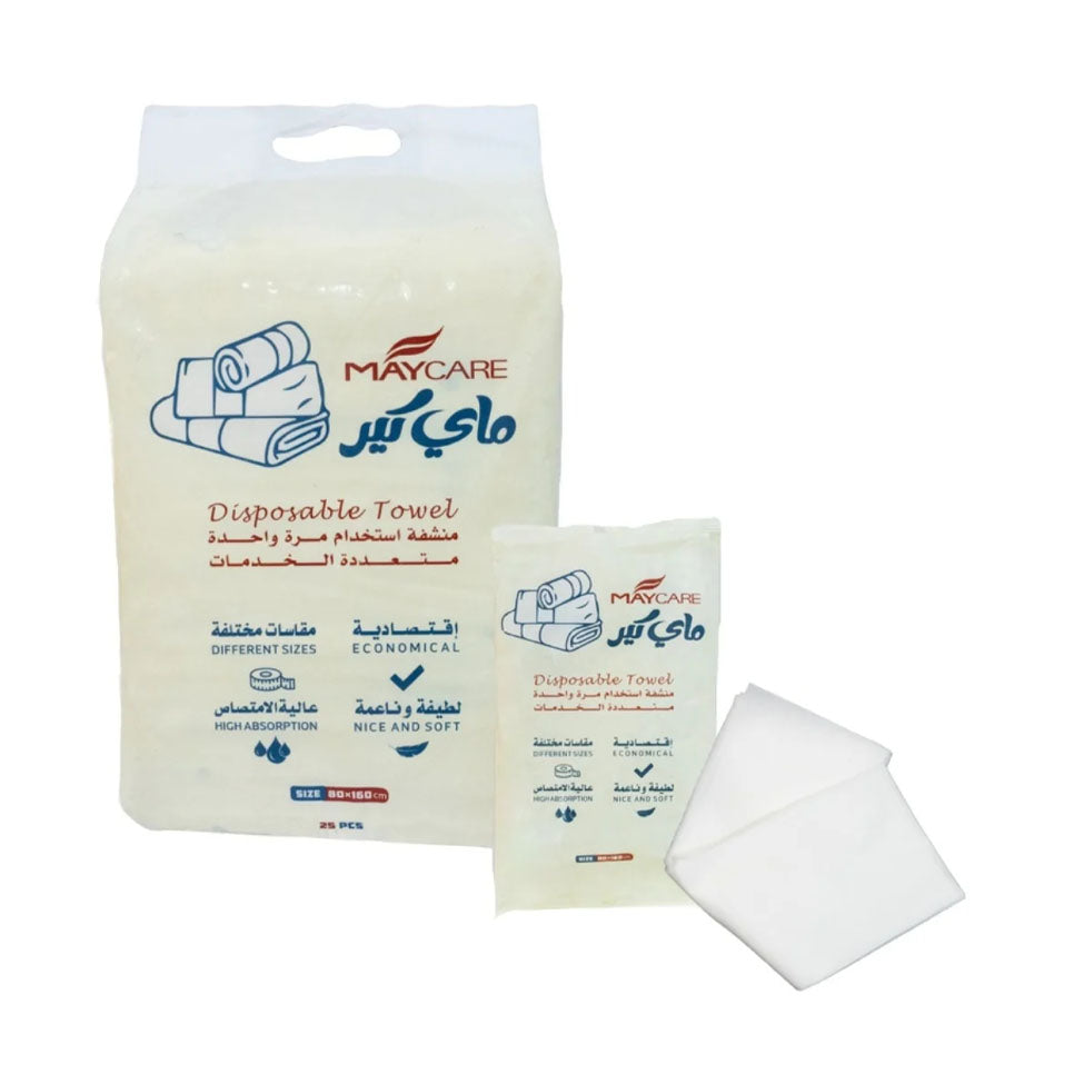ماي كير منشفه حمام للإستخدام مرة واحدة 80×160 | صيدلية.كوم.