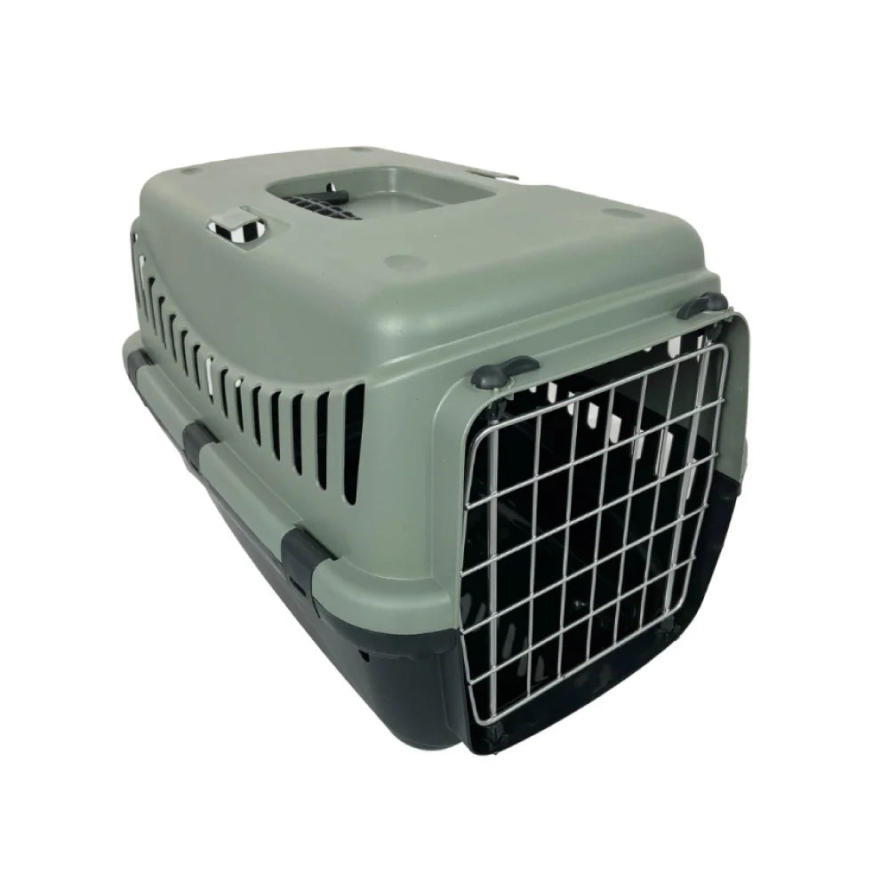 ام بي برغامو حامل تنقل للقطط لون اخضر | صيدلية.كوم.